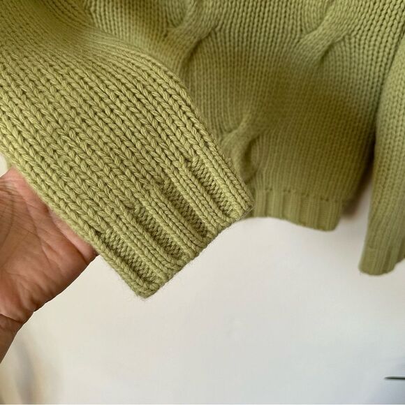 Vintage Pendleton Lambswool Angora Blend Green Sweater Size S - Picture 4 of 5